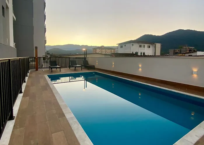 Ap no centro piscina e churras
